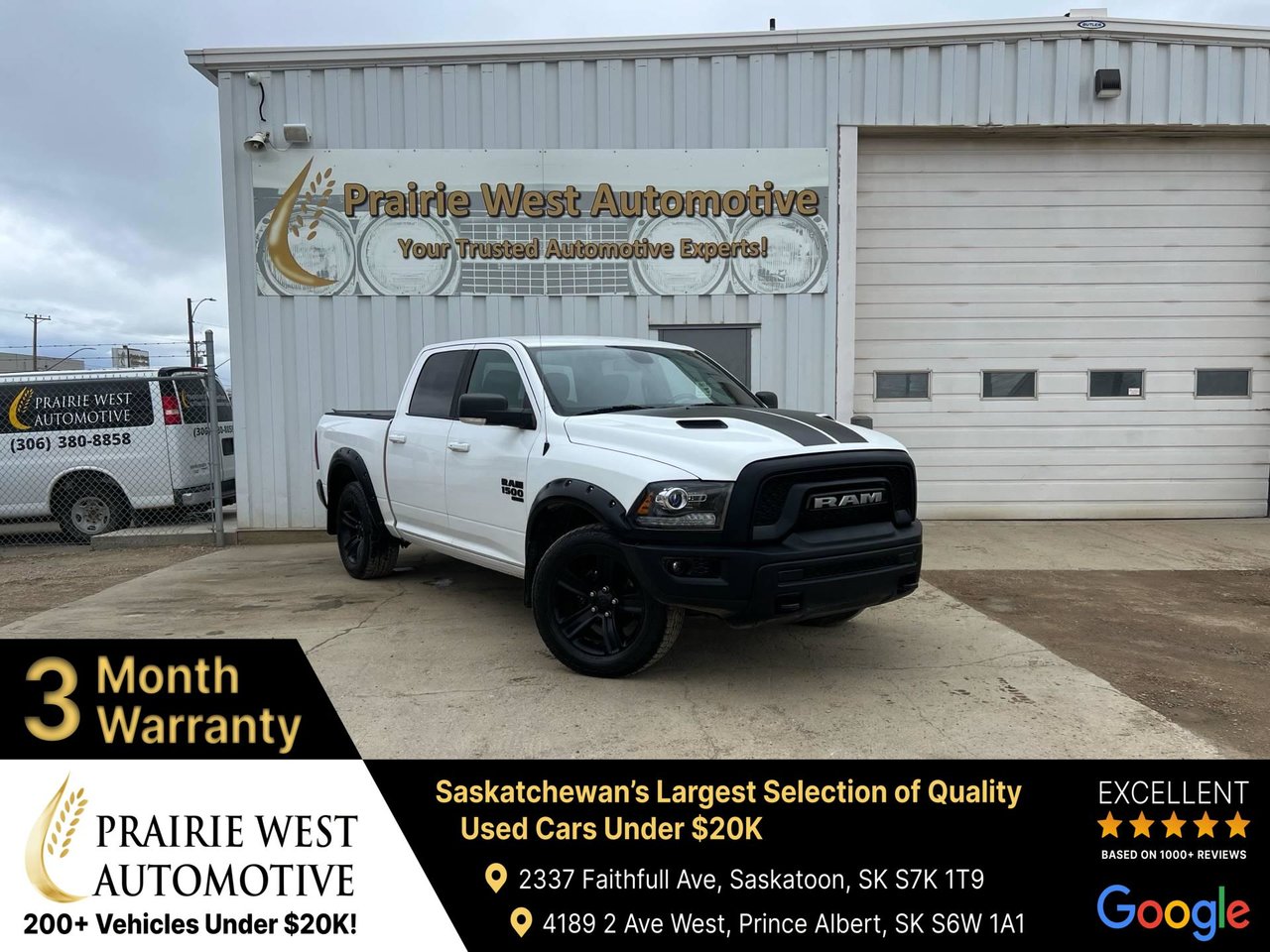 2021 RAM 1500 Classic SLT Crew Cab 4WD Pickup Truck Four-Wheel Drive Automatic