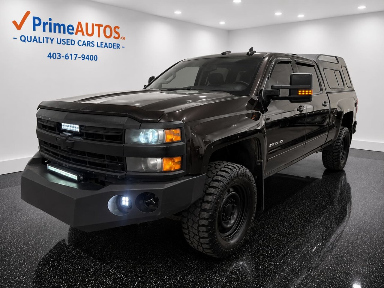 Brown 2018 Chevrolet Silverado 2500HD Pickup Truck Four-Wheel Drive Automatic