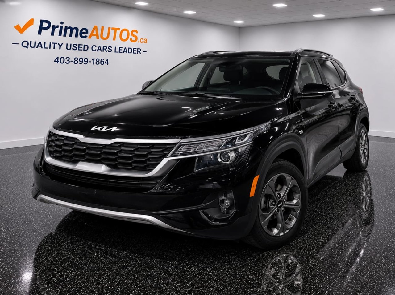 Black 2022 Kia Seltos LX FWD SUV / Crossover Automatic
