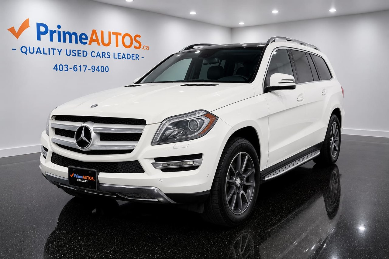 White 2015 Mercedes-Benz GL-Class SUV / Crossover All-Wheel Drive Automatic