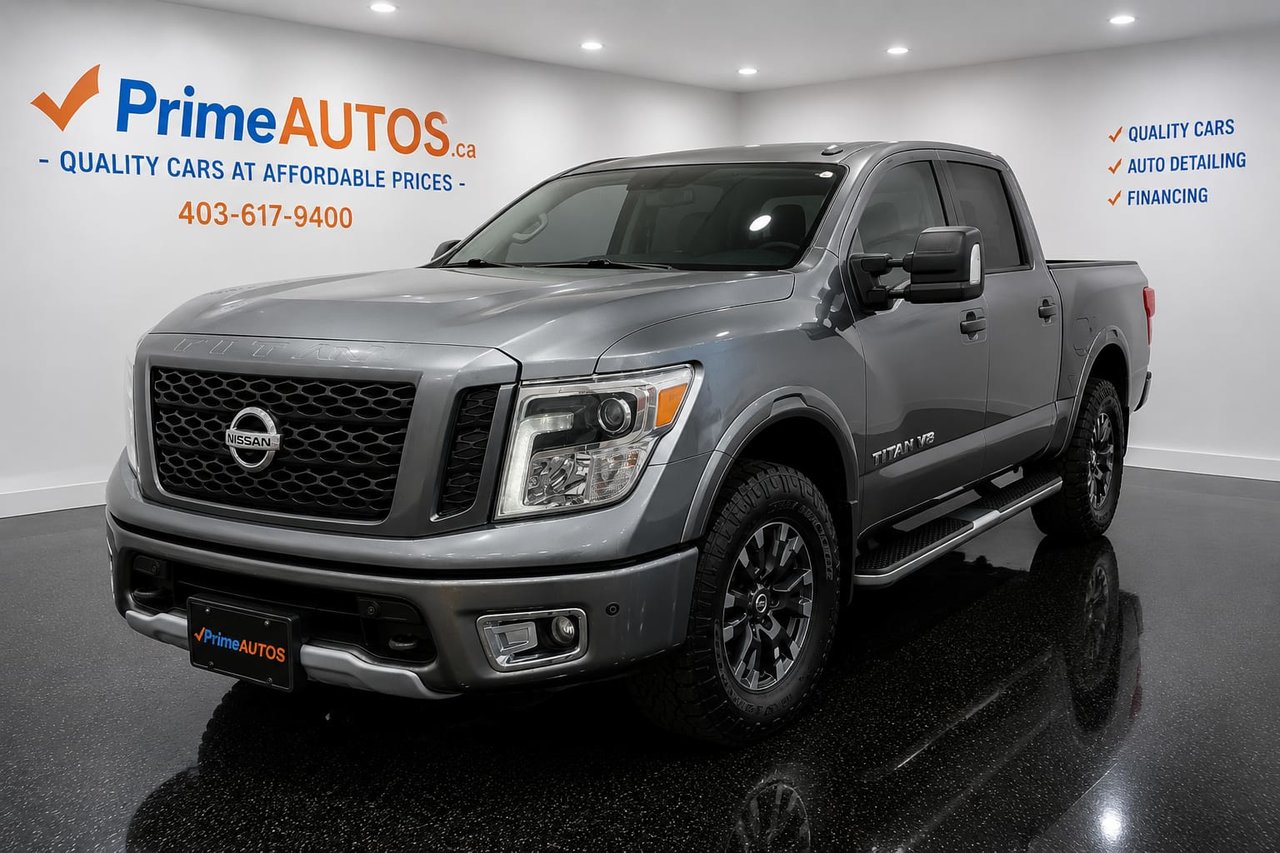 2018 Nissan Titan Pickup Truck Four-Wheel Drive Automatic