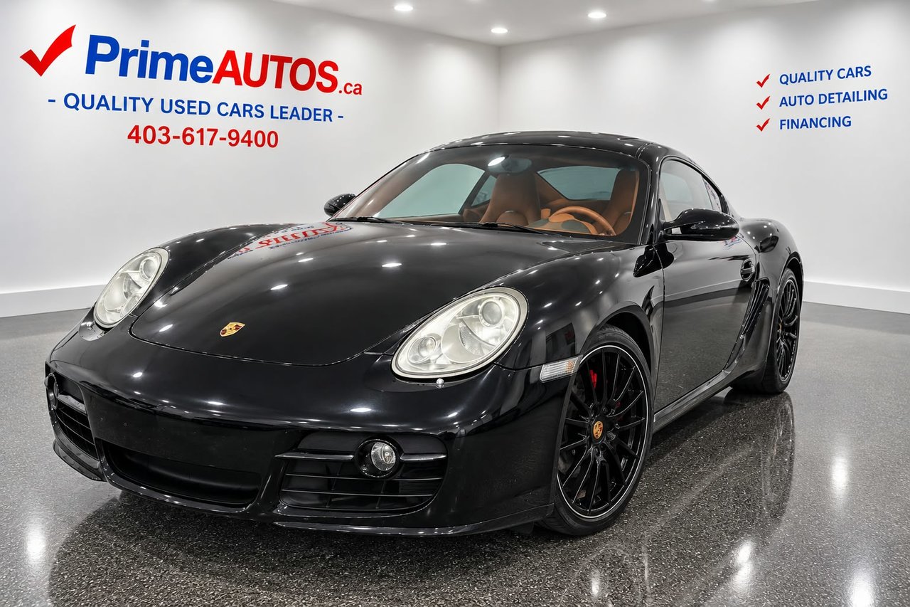  2007 Porsche Cayman Coupe Rear-Wheel Drive 
