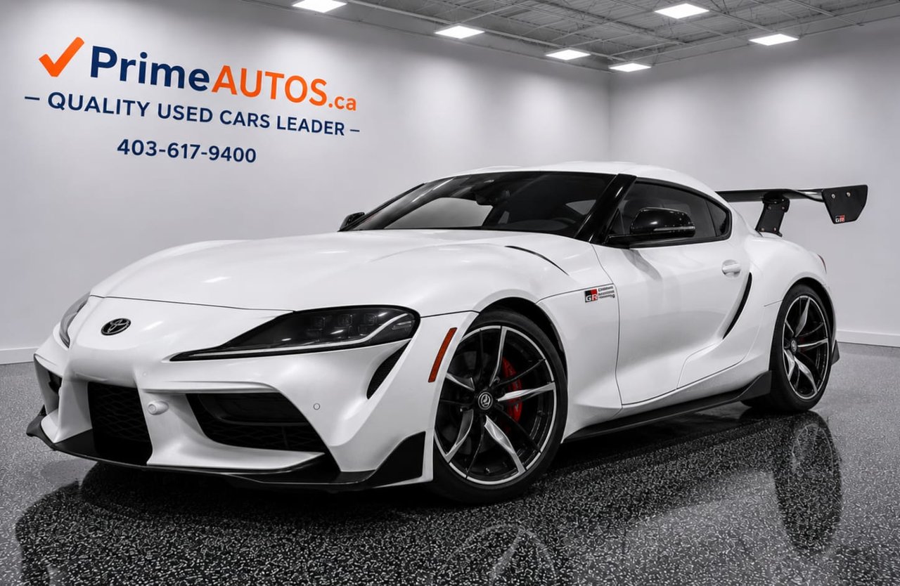 Gray 2022 Toyota Supra 3.0 RWD Coupe Rear-Wheel Drive Automatic