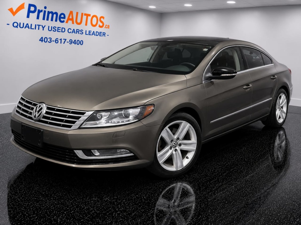 Brown 2014 Volkswagen CC Sedan Front-Wheel Drive Automatic