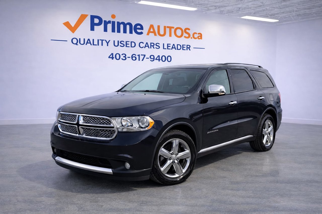 Black 2011 Dodge Durango SUV / Crossover All-Wheel Drive Automatic