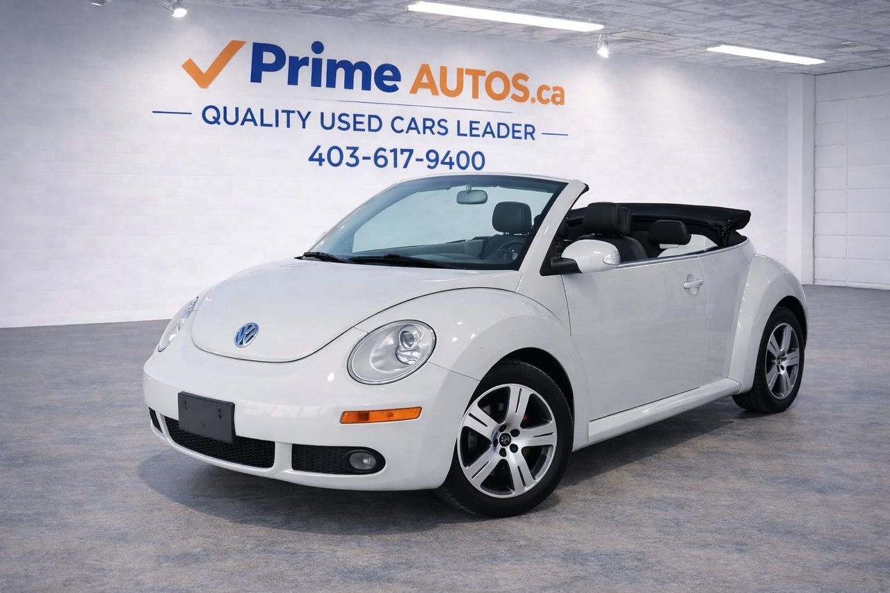 Green 2006 Volkswagen Beetle Convertible Front-Wheel Drive Manual