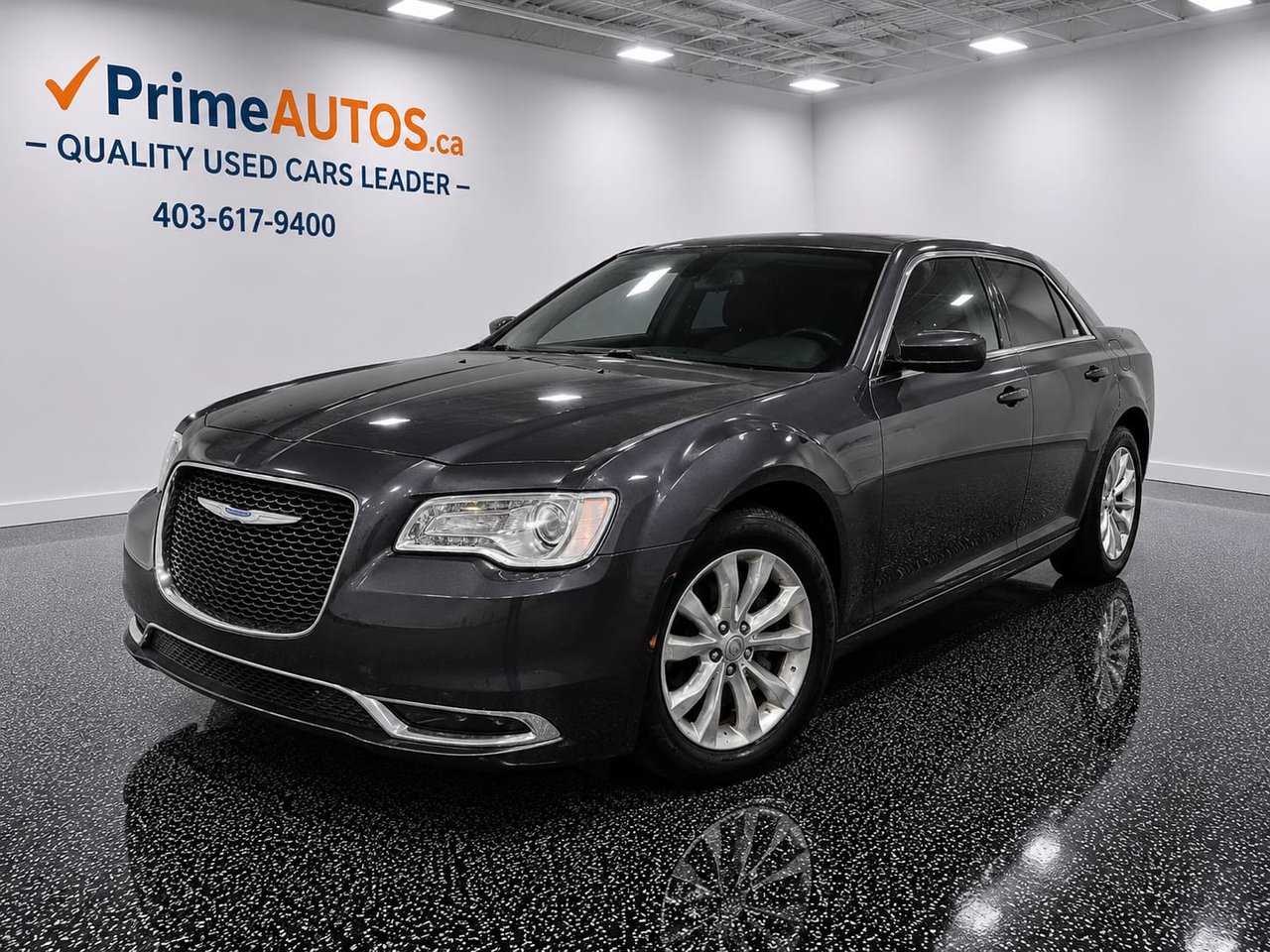 Gray 2018 Chrysler 300 Sedan All-Wheel Drive Automatic