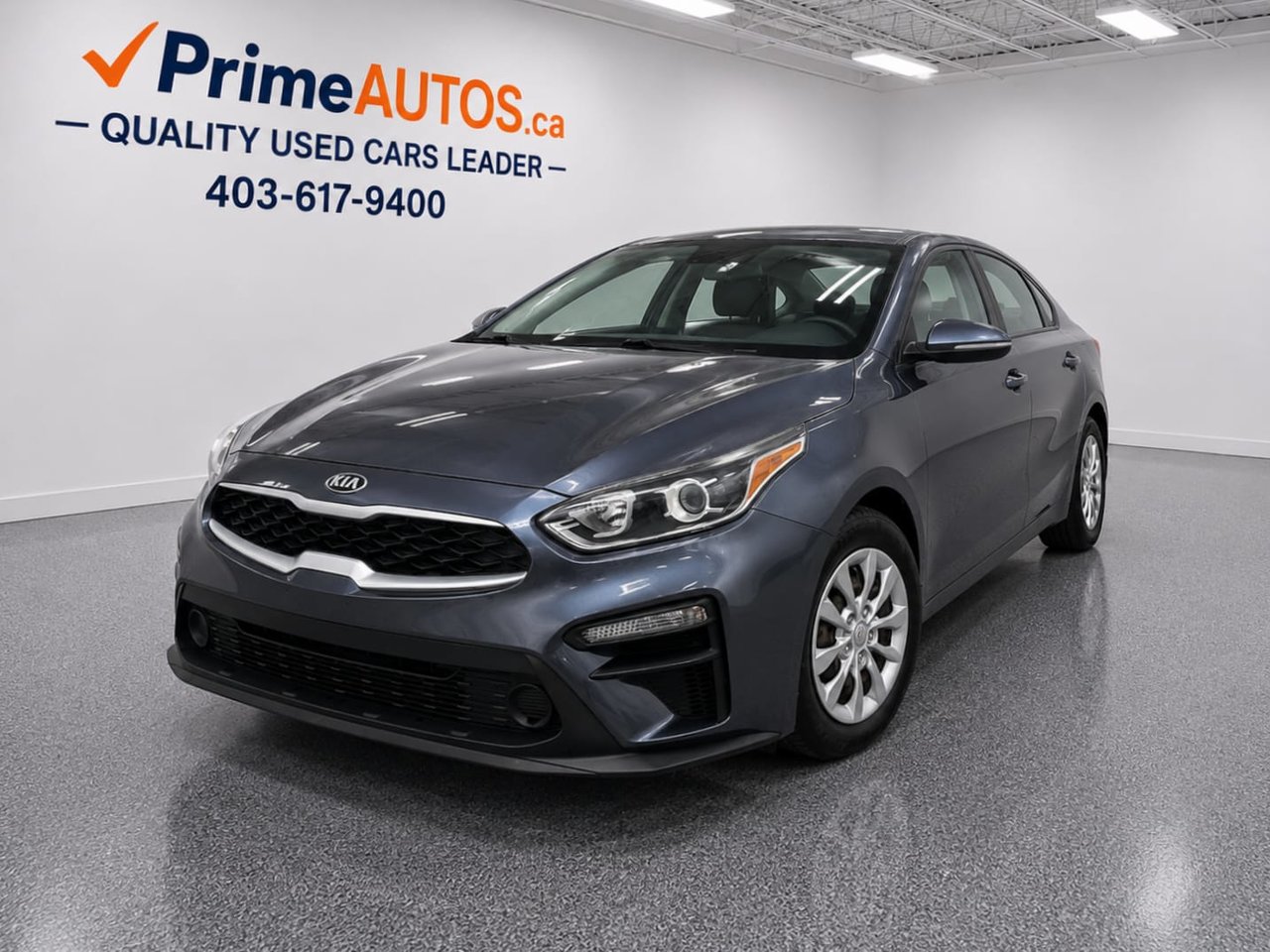 Gray 2020 Kia Forte Sedan Front-Wheel Drive Manual
