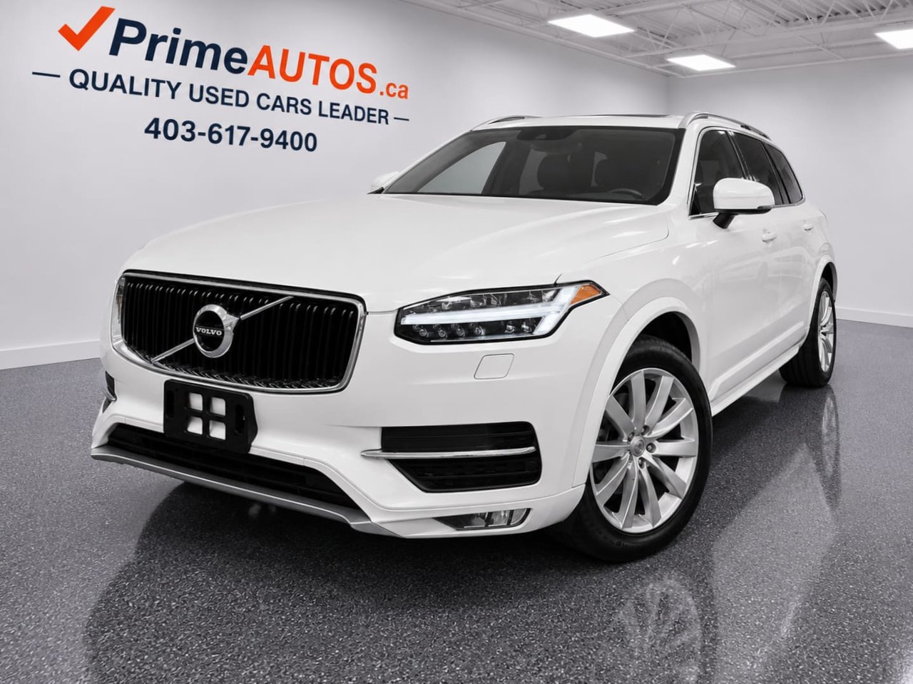 White 2019 Volvo XC90 SUV / Crossover All-Wheel Drive Automatic