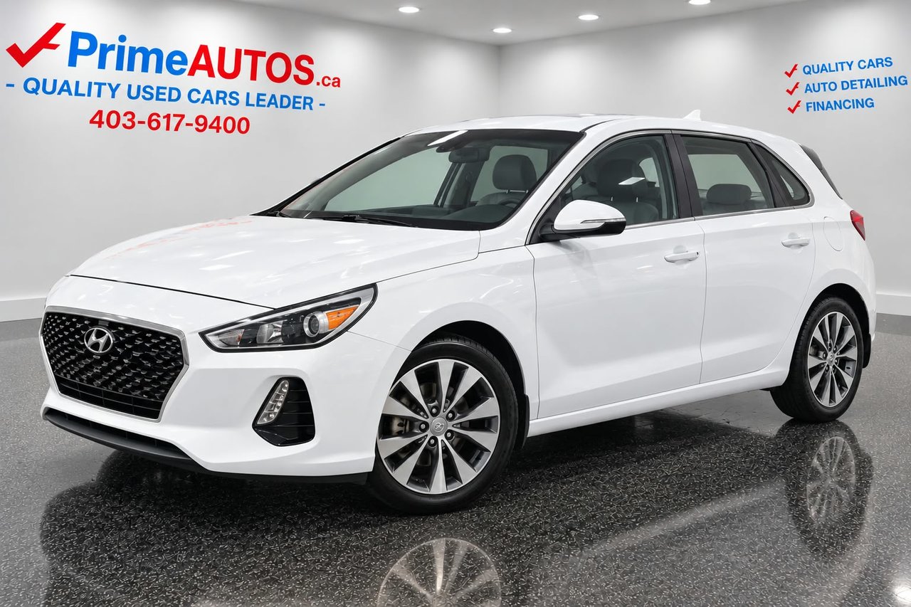 White 2018 Hyundai Elantra GT Hatchback  Automatic