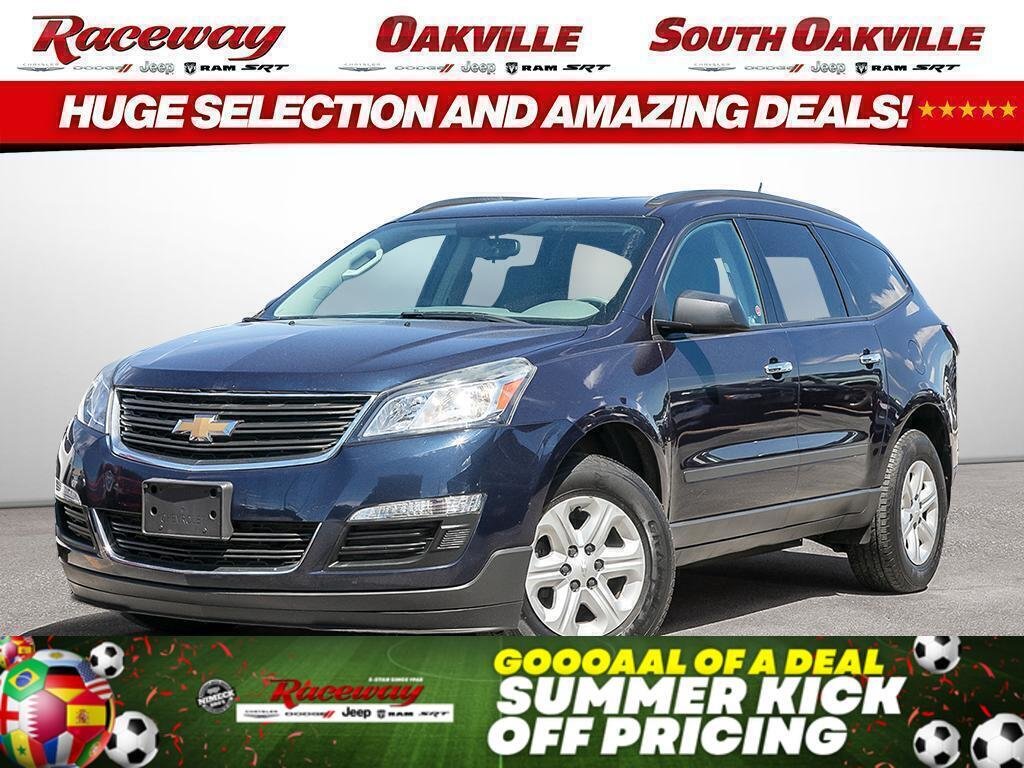 Blue 2017 Chevrolet Traverse LS FWD SUV / Crossover Front-Wheel Drive Automatic