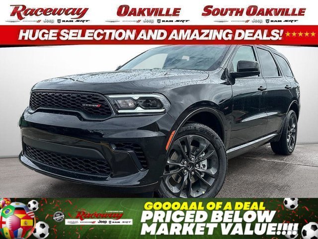 Black 2026 Dodge Durango GT AWD SUV / Crossover All-Wheel Drive Automatic