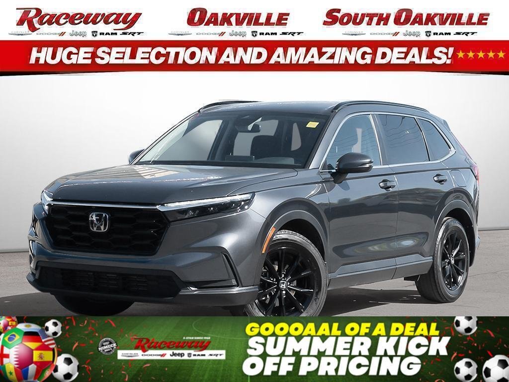 Gray 2025 Honda CR-V Sport AWD SUV / Crossover Continuously Variable Transmission