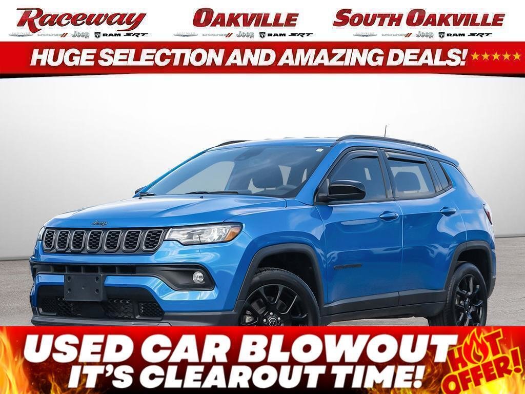 Blue 2025 Jeep Compass Altitude 4WD SUV / Crossover Automatic