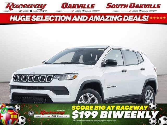 White 2026 Jeep Compass SUV / Crossover Automatic