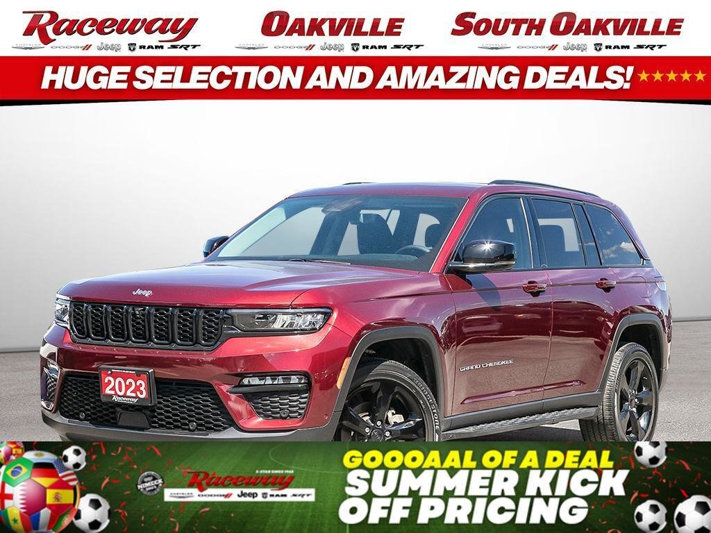 Red 2023 Jeep Grand Cherokee Limited 4WD SUV / Crossover Four-Wheel Drive Automatic
