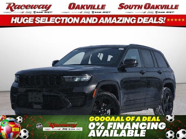 Black 2025 Jeep Grand Cherokee Altitude 4WD SUV / Crossover Four-Wheel Drive Automatic