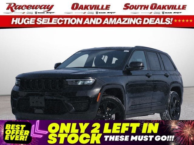 Black 2025 Jeep Grand Cherokee Altitude 4WD SUV / Crossover Four-Wheel Drive Automatic