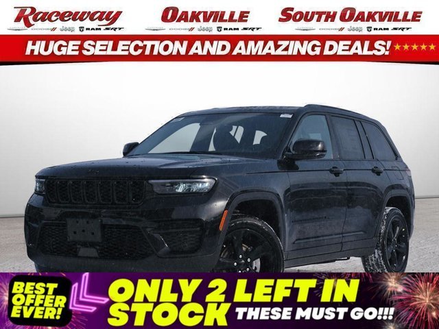 Black 2025 Jeep Grand Cherokee Altitude 4WD SUV / Crossover Four-Wheel Drive Automatic