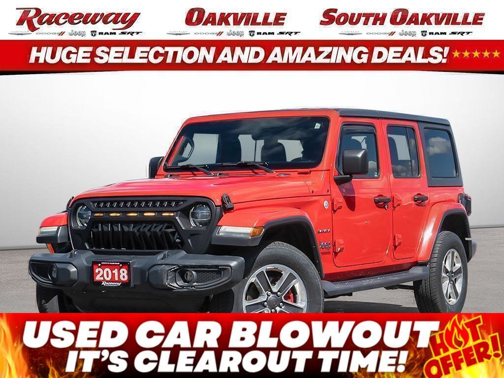 2018 Jeep Wrangler Unlimited Sahara 4WD