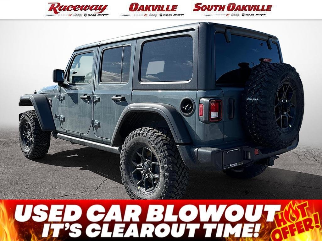 2025 Jeep Wrangler Willys 4-Door 4WD