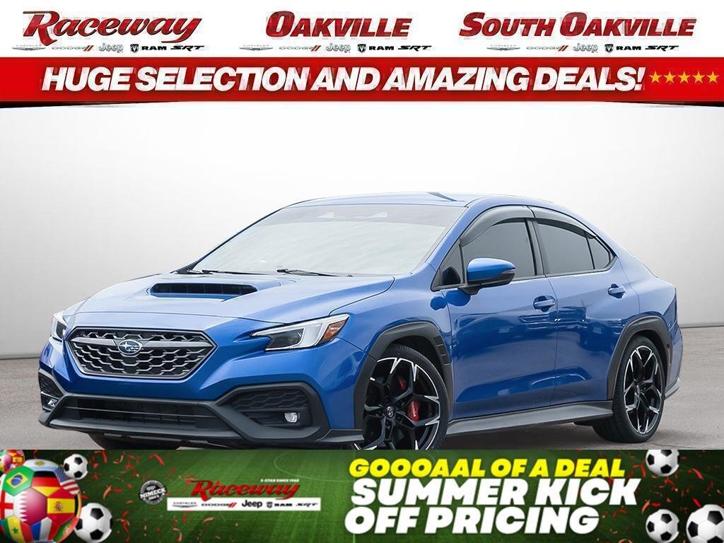 Blue 2024 Subaru WRX RS AWD Sedan 6-Speed Manual