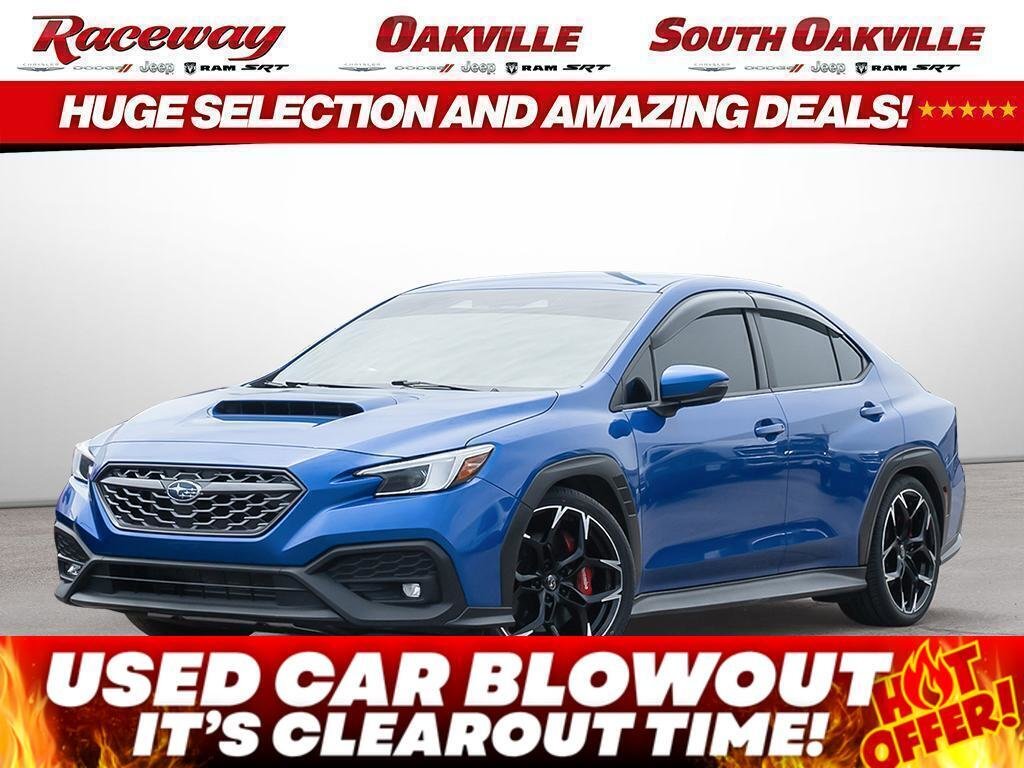 Blue 2024 Subaru WRX RS AWD Sedan 6-Speed Manual