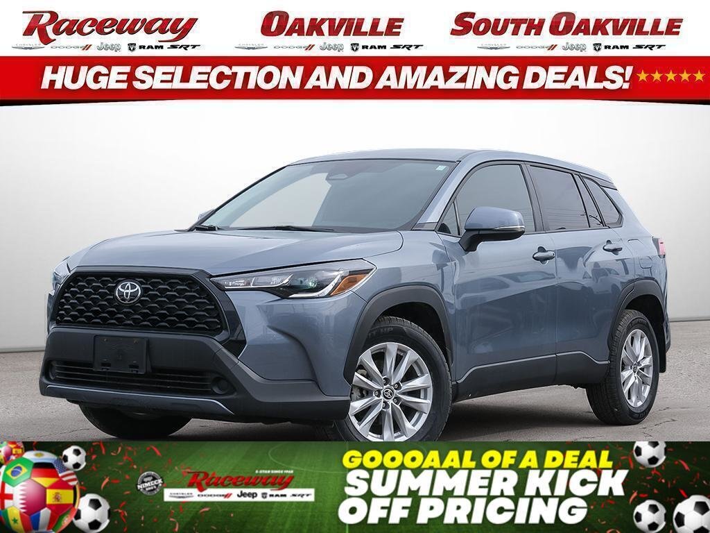 Silver 2023 Toyota Corolla Cross LE AWD SUV / Crossover All-Wheel Drive Continuously Variable Transmission