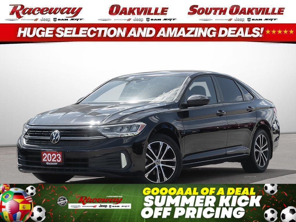 Black 2023 Volkswagen Jetta 1.5T Comfortline FWD Sedan Automatic