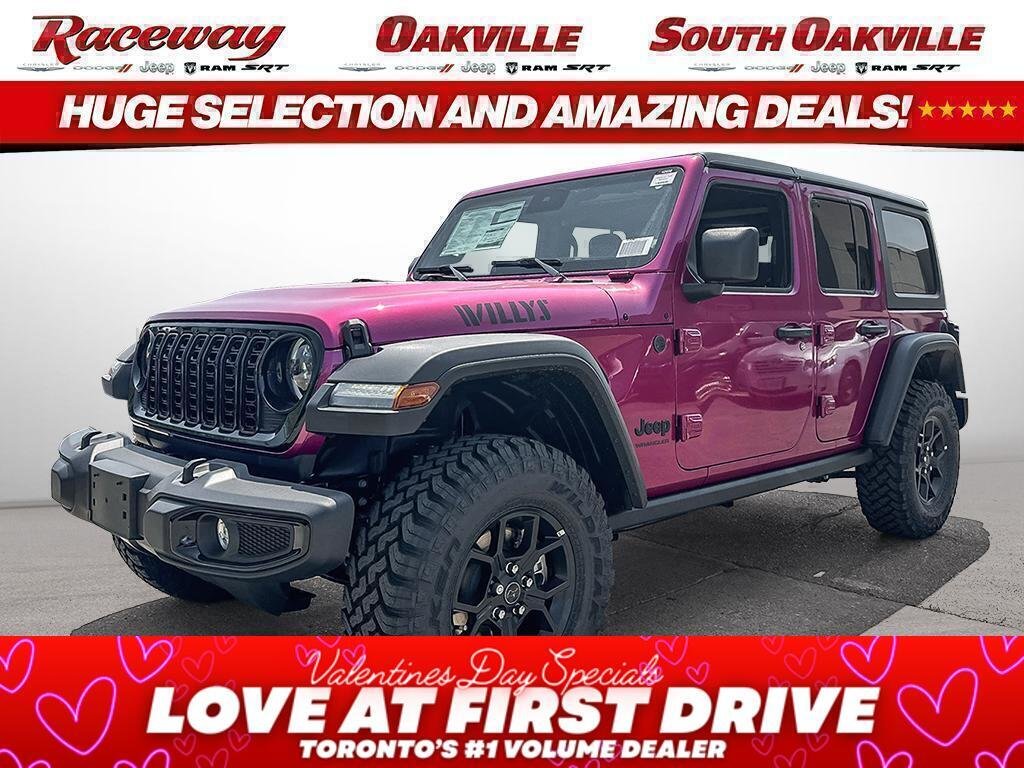 2024 Jeep Wrangler Willys 4-Door 4WD