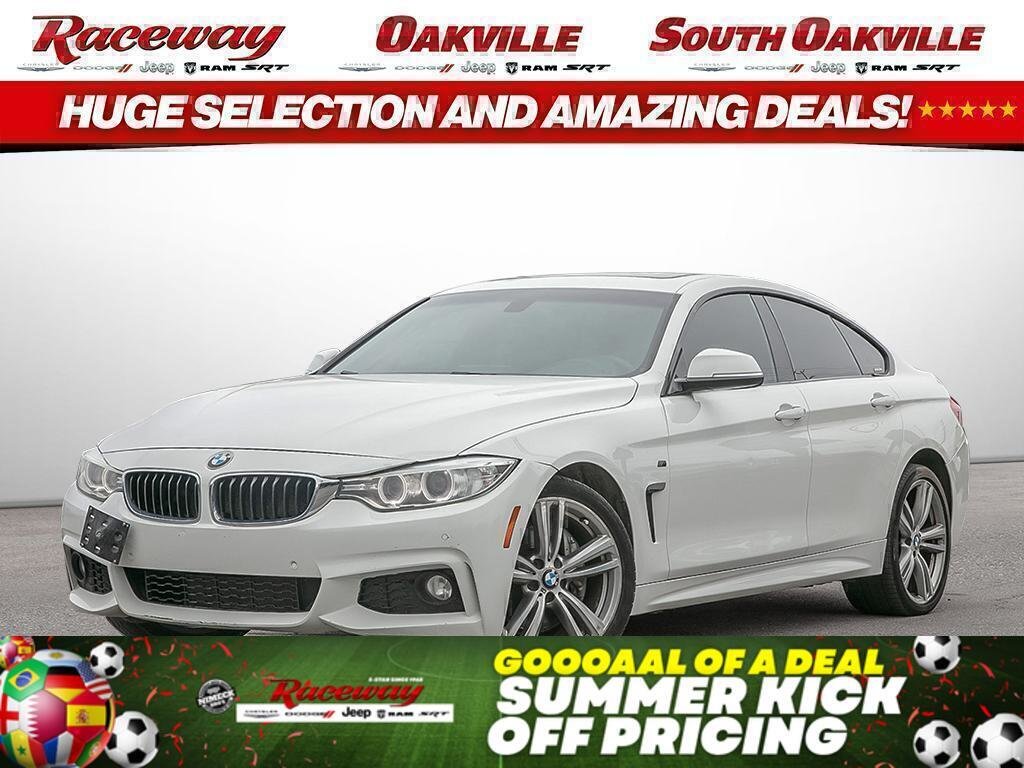 White 2017 BMW 4 Series Sedan All-Wheel Drive Automatic