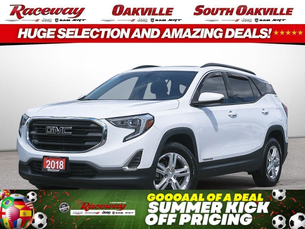 White 2018 GMC Terrain SUV / Crossover Four-Wheel Drive Automatic