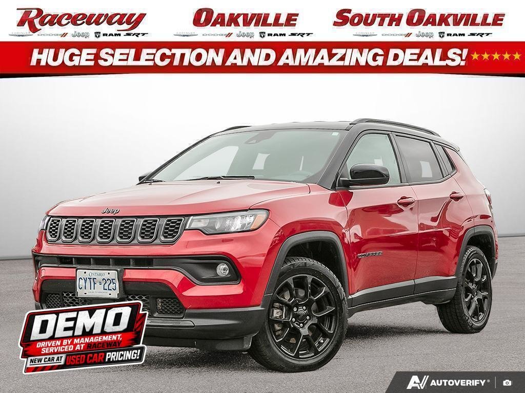 Red 2024 Jeep Compass SUV / Crossover Four-Wheel Drive Automatic