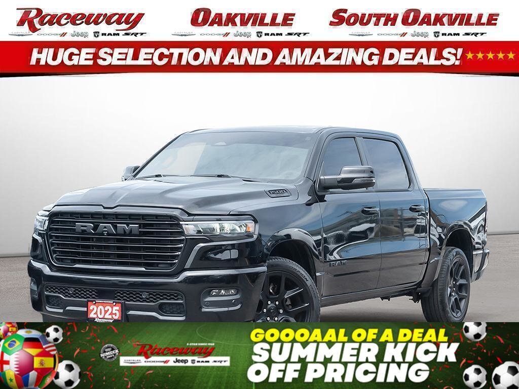 Black 2025 RAM 1500 Pickup Truck Automatic