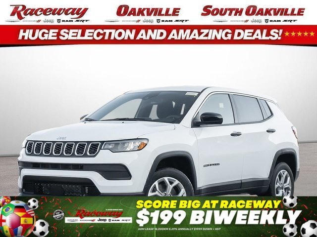 White 2026 Jeep Compass SUV / Crossover Automatic