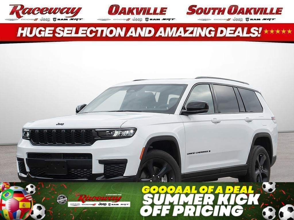 White 2025 Jeep Grand Cherokee L SUV / Crossover Four-Wheel Drive Automatic