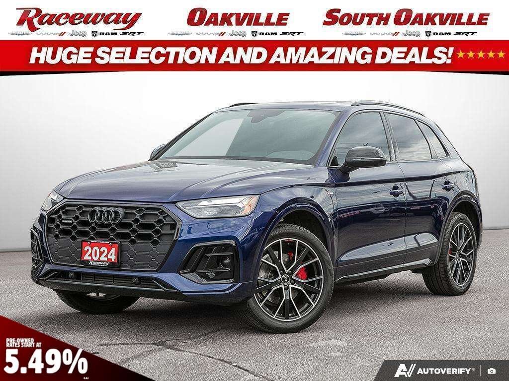 Blue 2024 Audi Q5 SUV / Crossover  Automatic