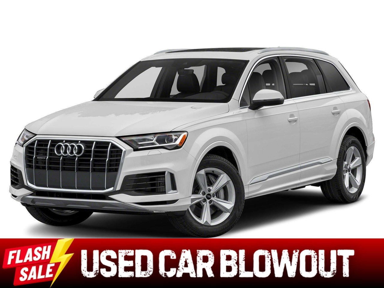 White 2022 Audi Q7 SUV / Crossover Automatic