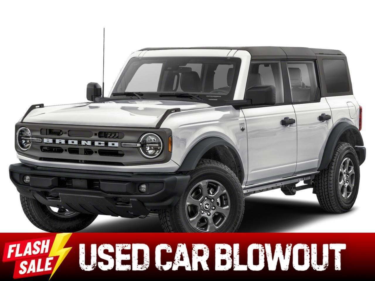White 2024 Ford Bronco SUV / Crossover Four-Wheel Drive Automatic