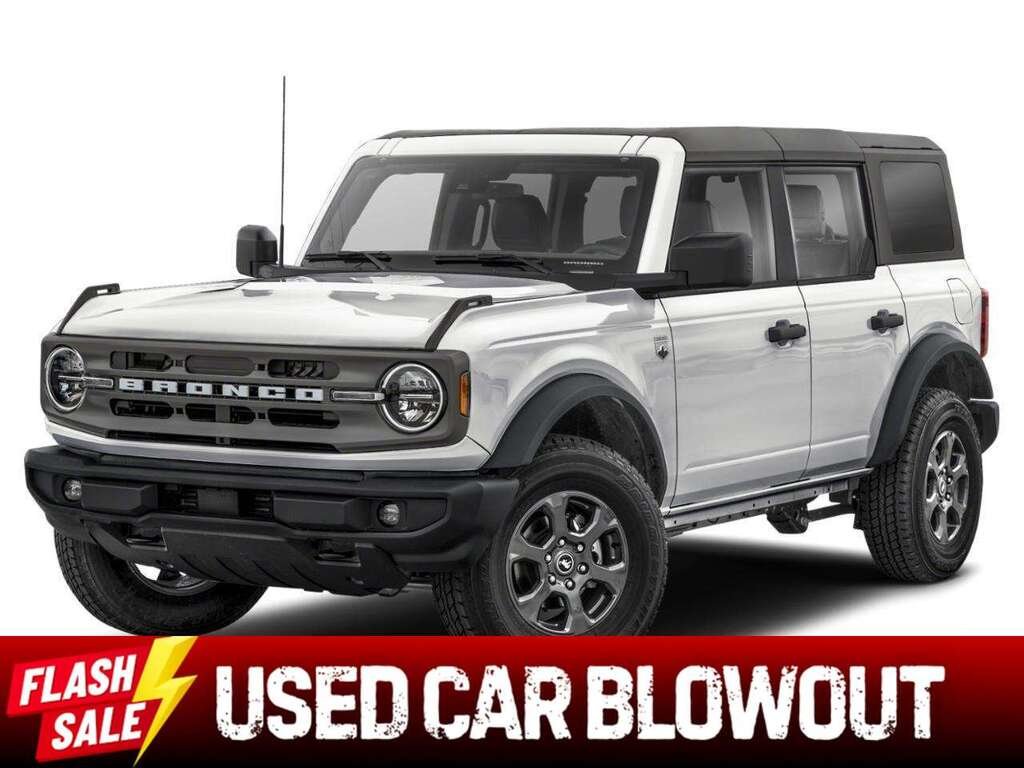 White 2024 Ford Bronco SUV / Crossover Four-Wheel Drive Automatic