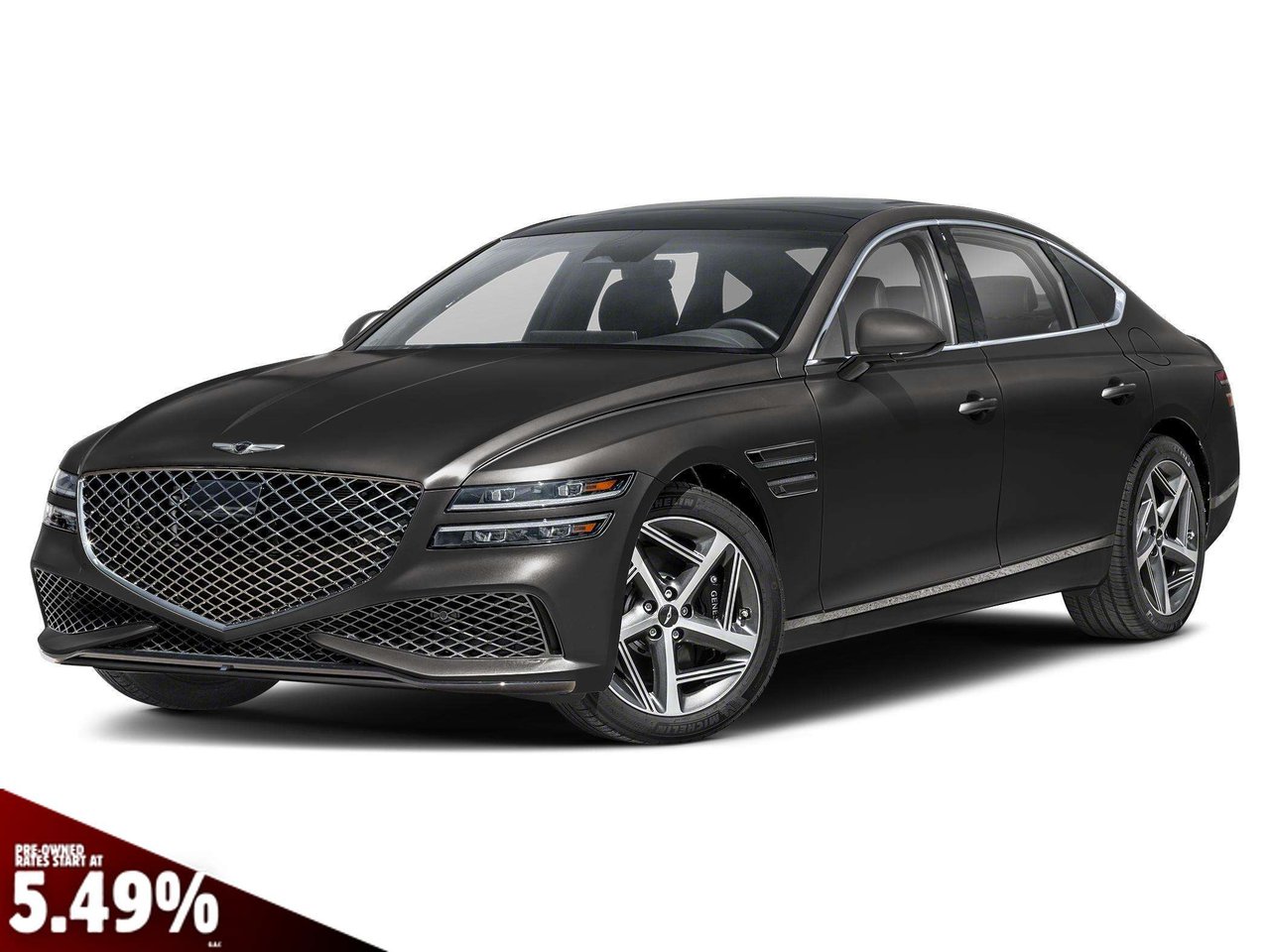 Black 2024 Genesis G80 Sedan  Automatic
