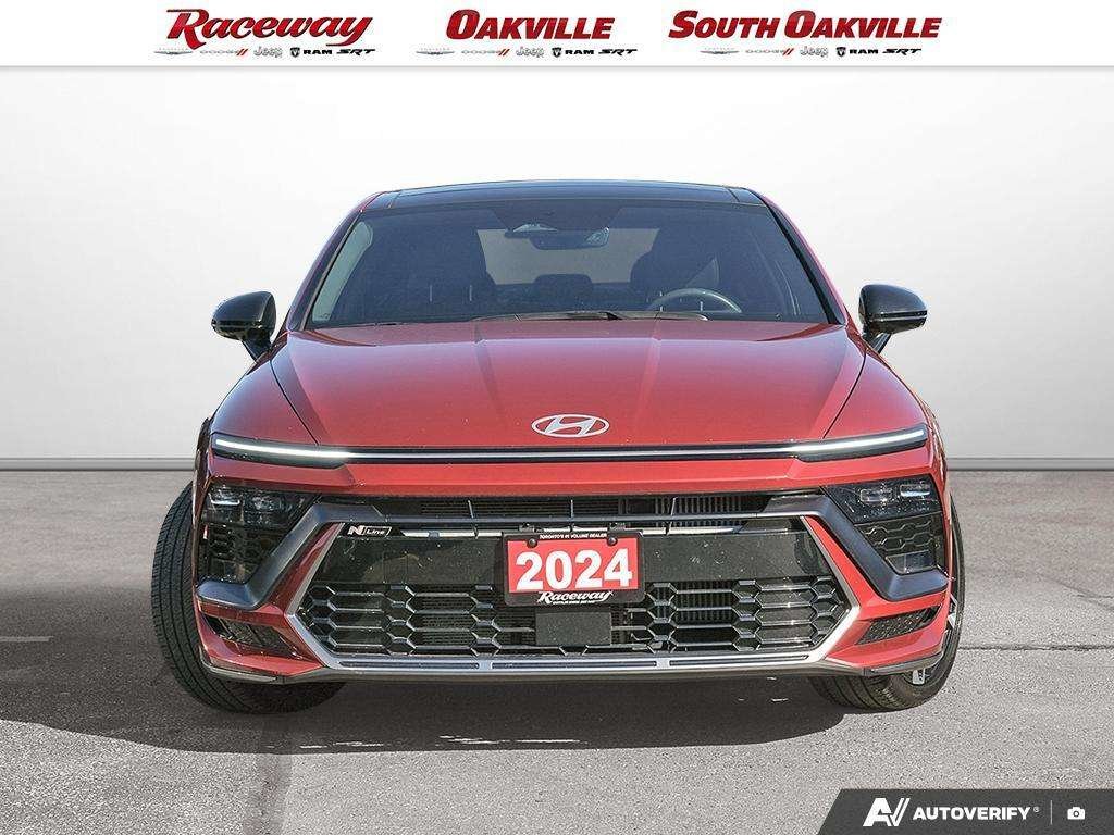 Red 2024 Hyundai Sonata Sedan Automatic