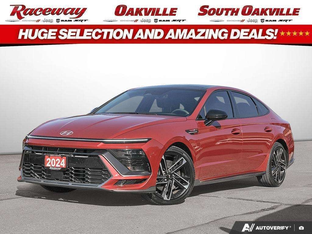 Red 2024 Hyundai Sonata Sedan Automatic