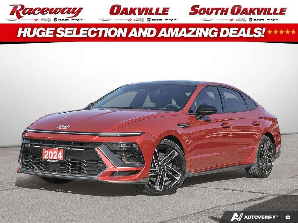Red 2024 Hyundai Sonata Sedan Automatic