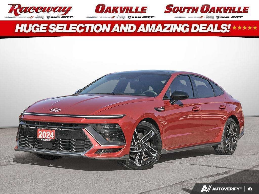 Red 2024 Hyundai Sonata Sedan Automatic