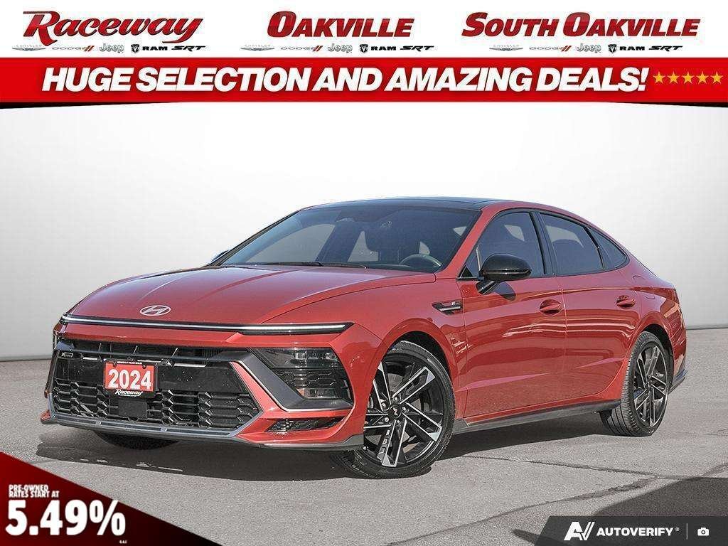 Red 2024 Hyundai Sonata Sedan  Automatic