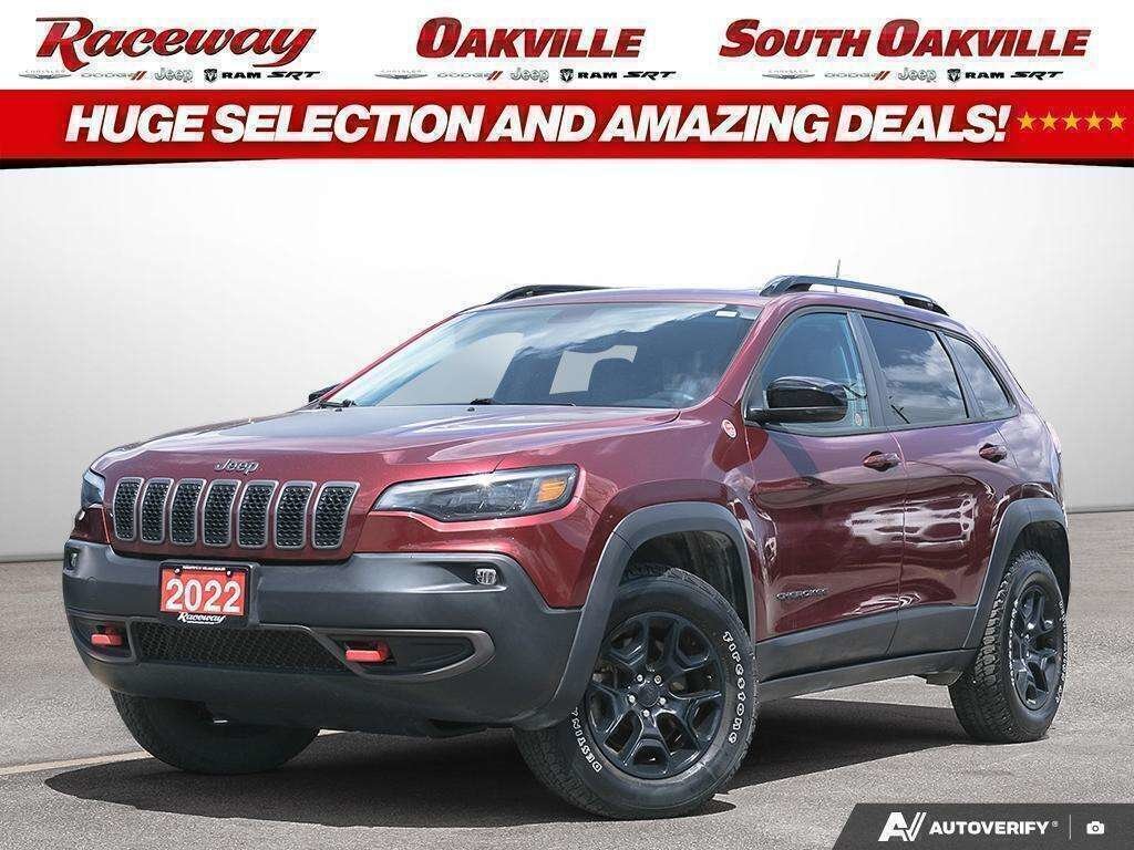 Red 2022 Jeep Cherokee SUV / Crossover  Automatic
