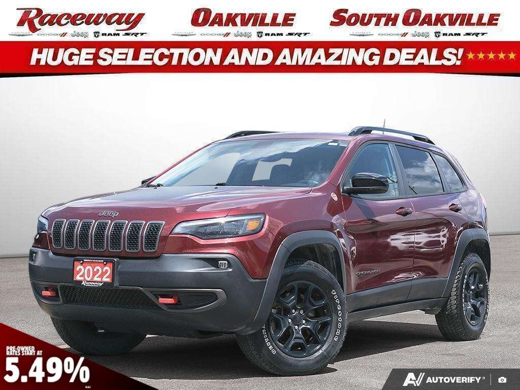 Red 2022 Jeep Cherokee SUV / Crossover Automatic