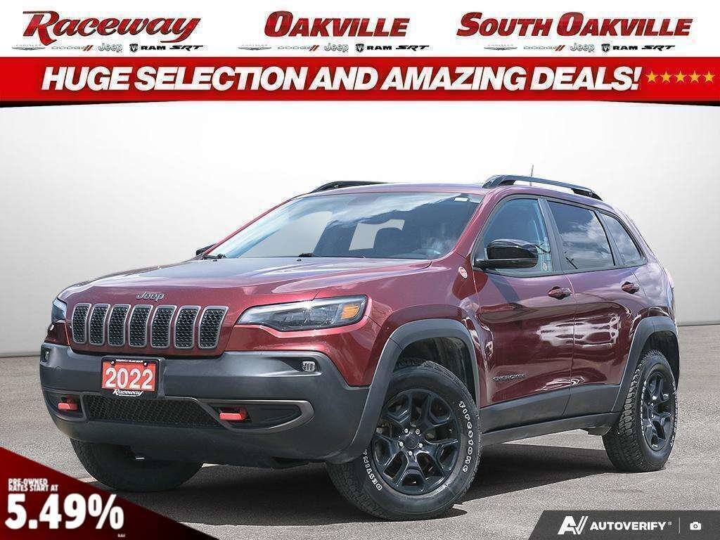 Jeep Cherokee 2022 VUS Rouge Automatique