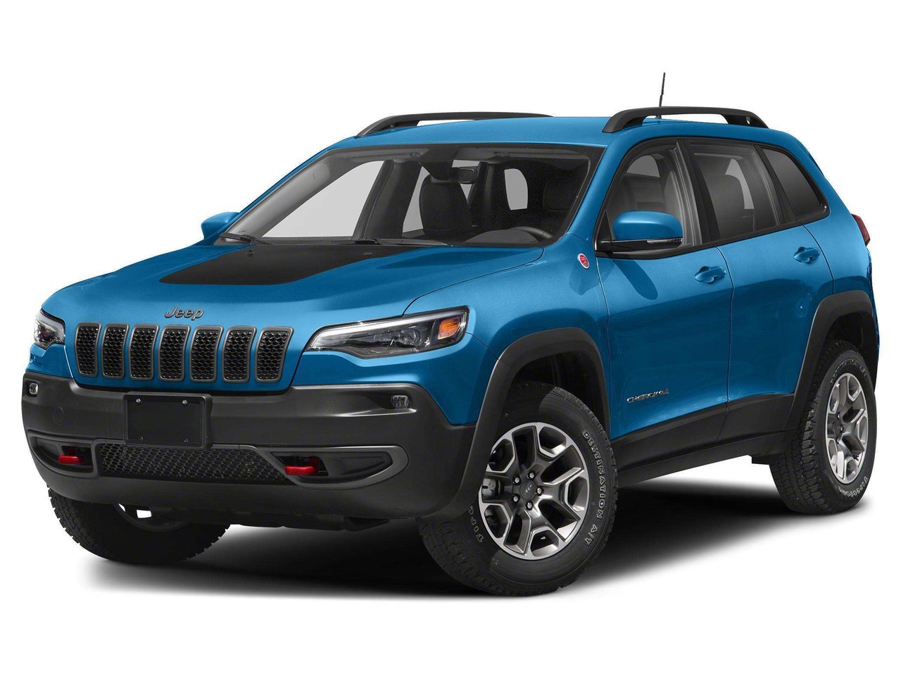 Blue 2022 Jeep Cherokee SUV / Crossover Four-Wheel Drive Automatic